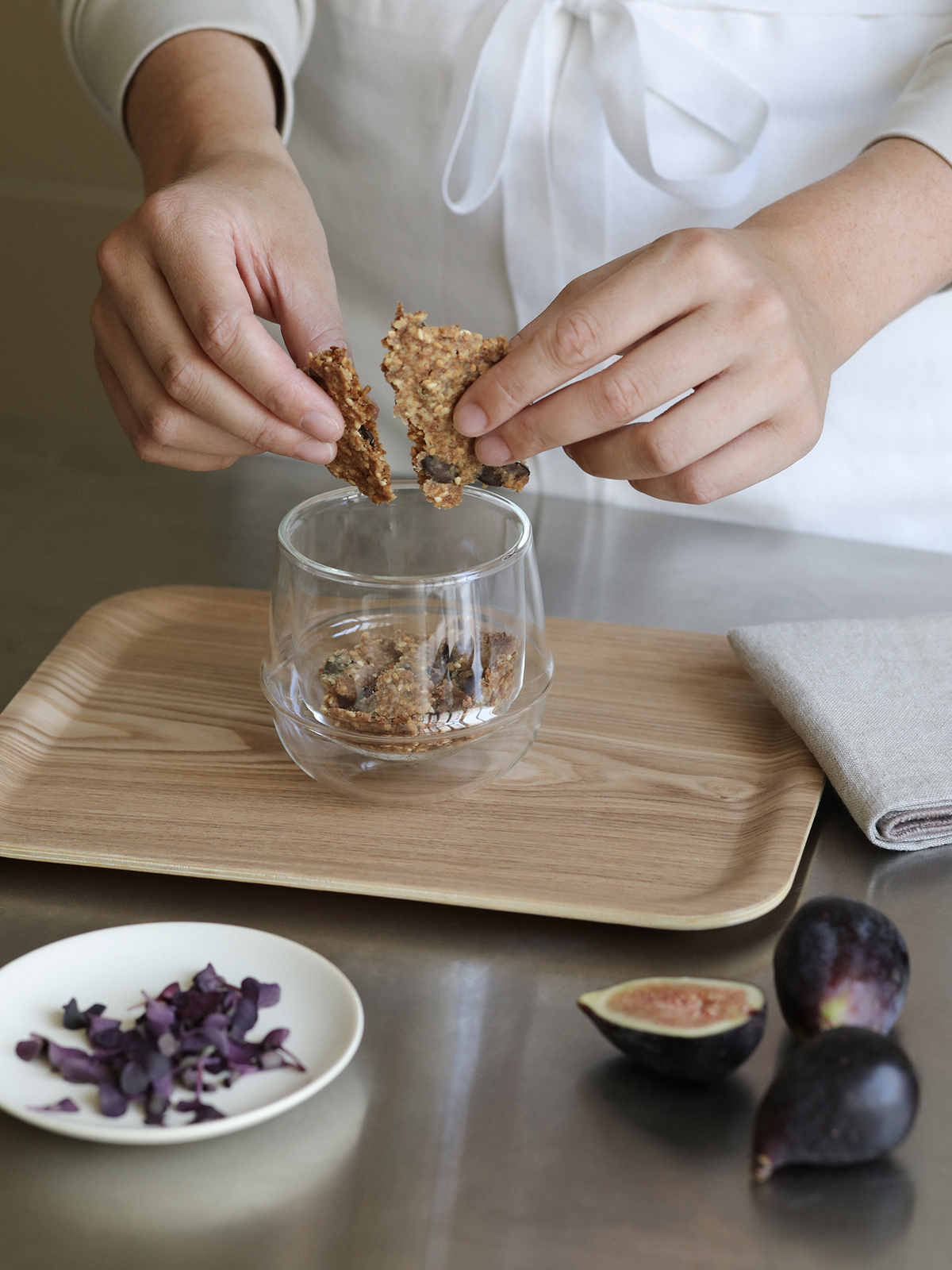 Hojicha & Fig Parfait