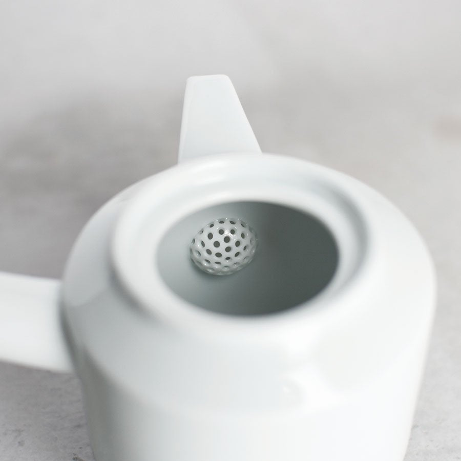 Kinto LT kyusu teapot 300ml white 2