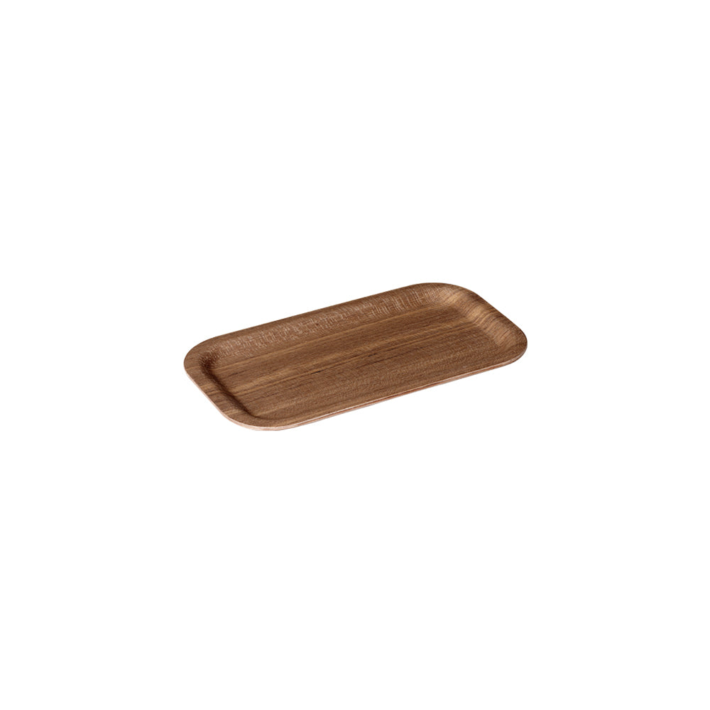 Kinto NONSLIP tray 220x120mm teak 0