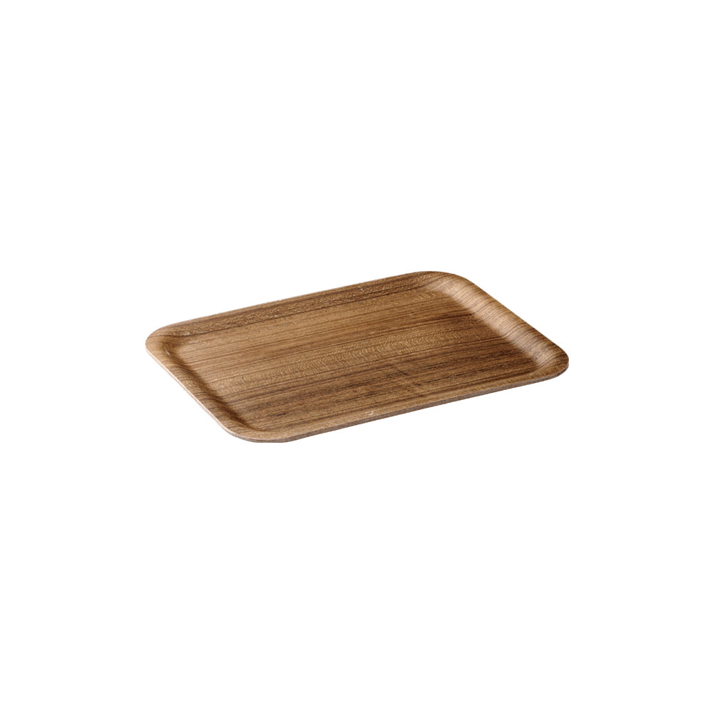 Kinto NONSLIP tray 270x200mm teak 0