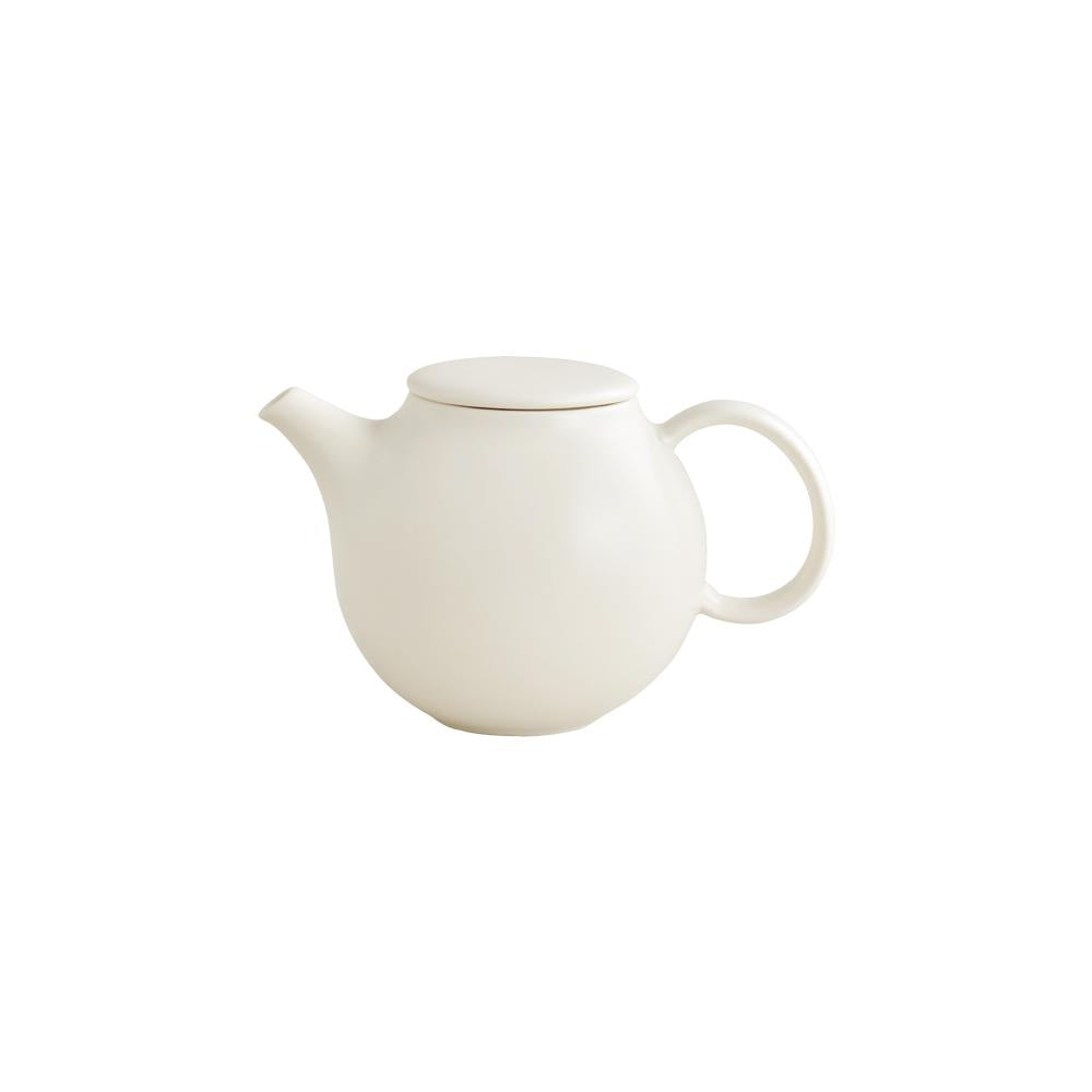 Kinto PEBBLE teapot 480ml white 0