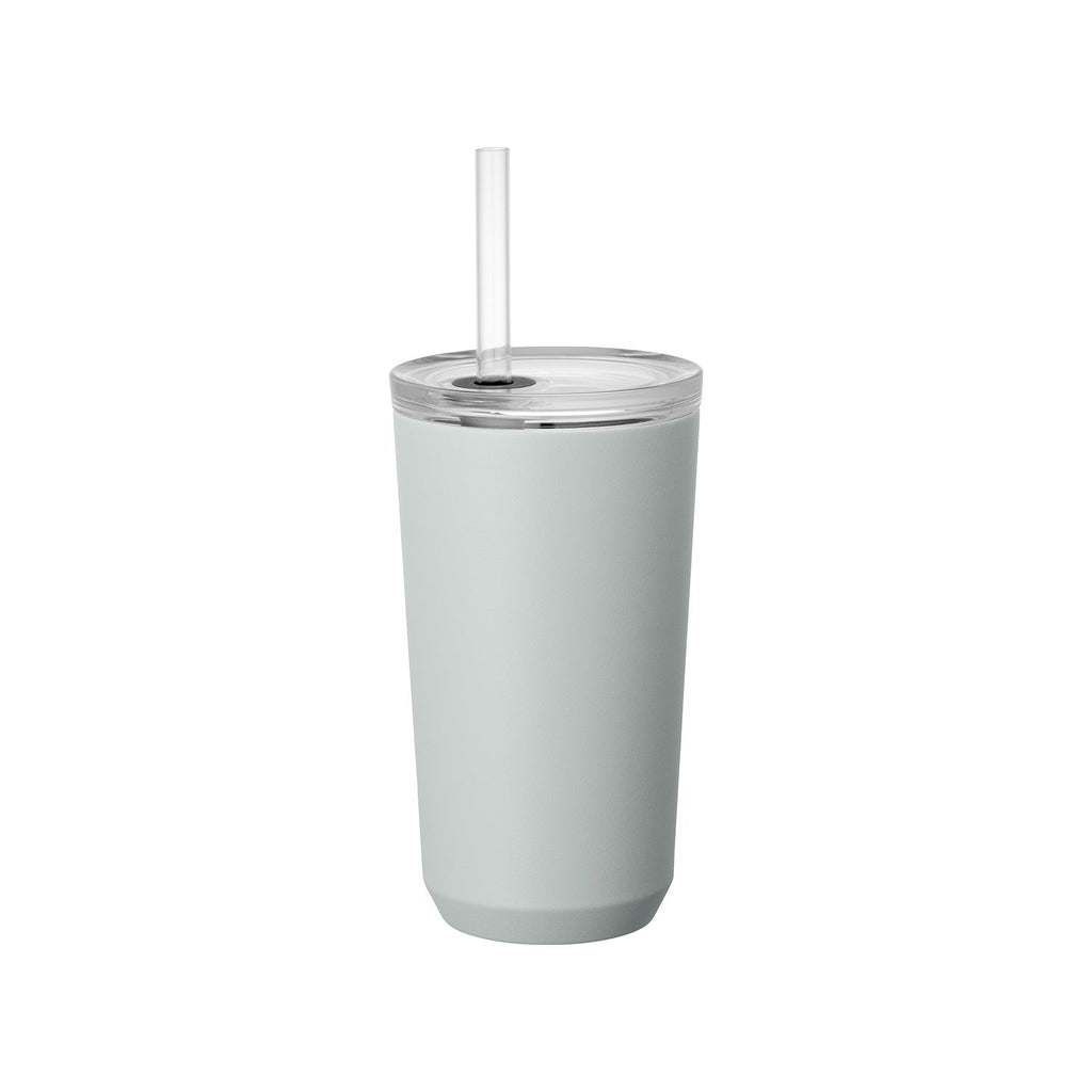 Kinto TO GO TUMBLER 480ml with straw ice gray 0