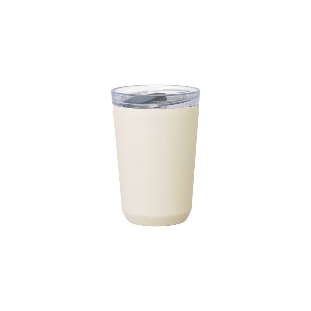 KINTO TO GO TUMBLER 360ML WITH PLUG WHITE 1