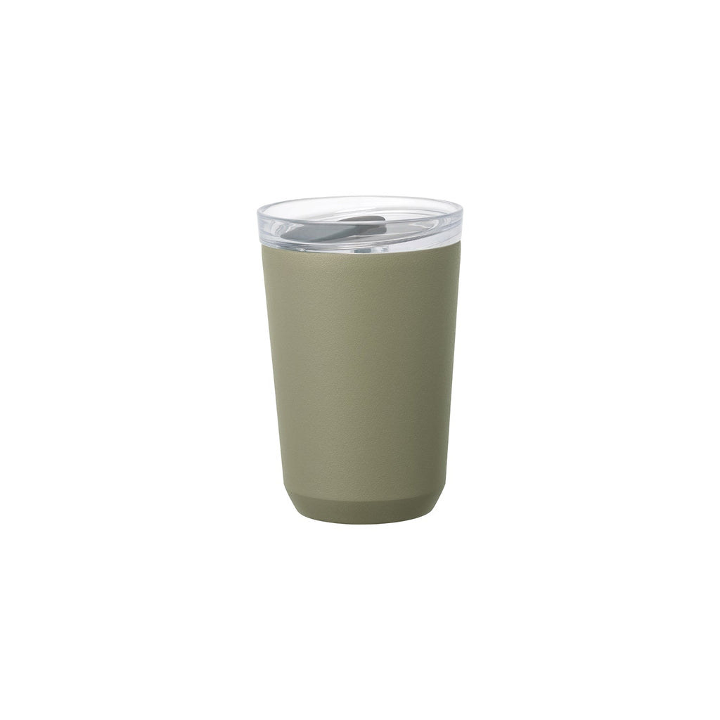 KINTO TO GO TUMBLER 360ML WITH PLUG KHAKI 1
