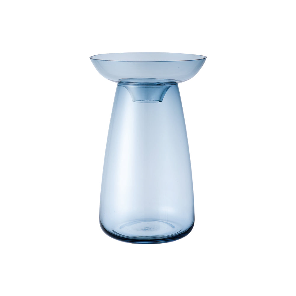 KINTO AQUA CULTURE VASE 120MM BLUE 1