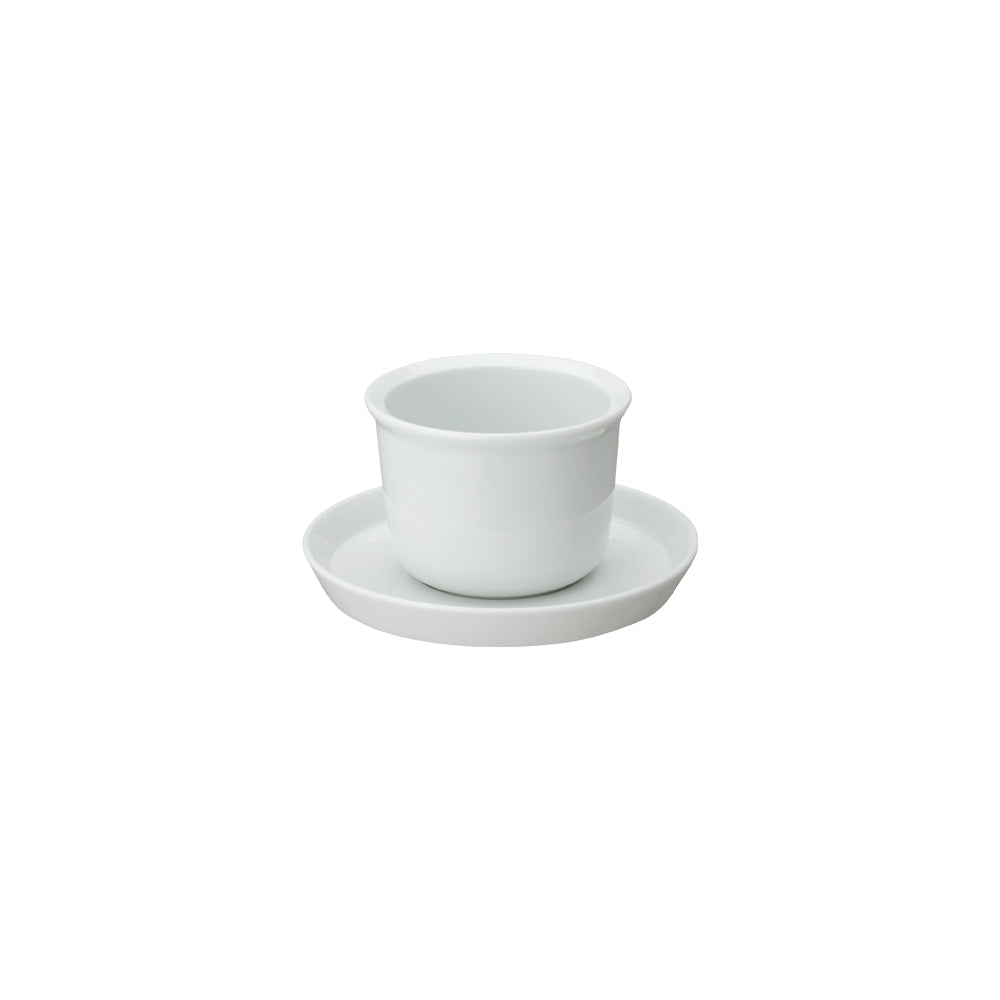 Kinto LT cup & saucer 160ml white 0