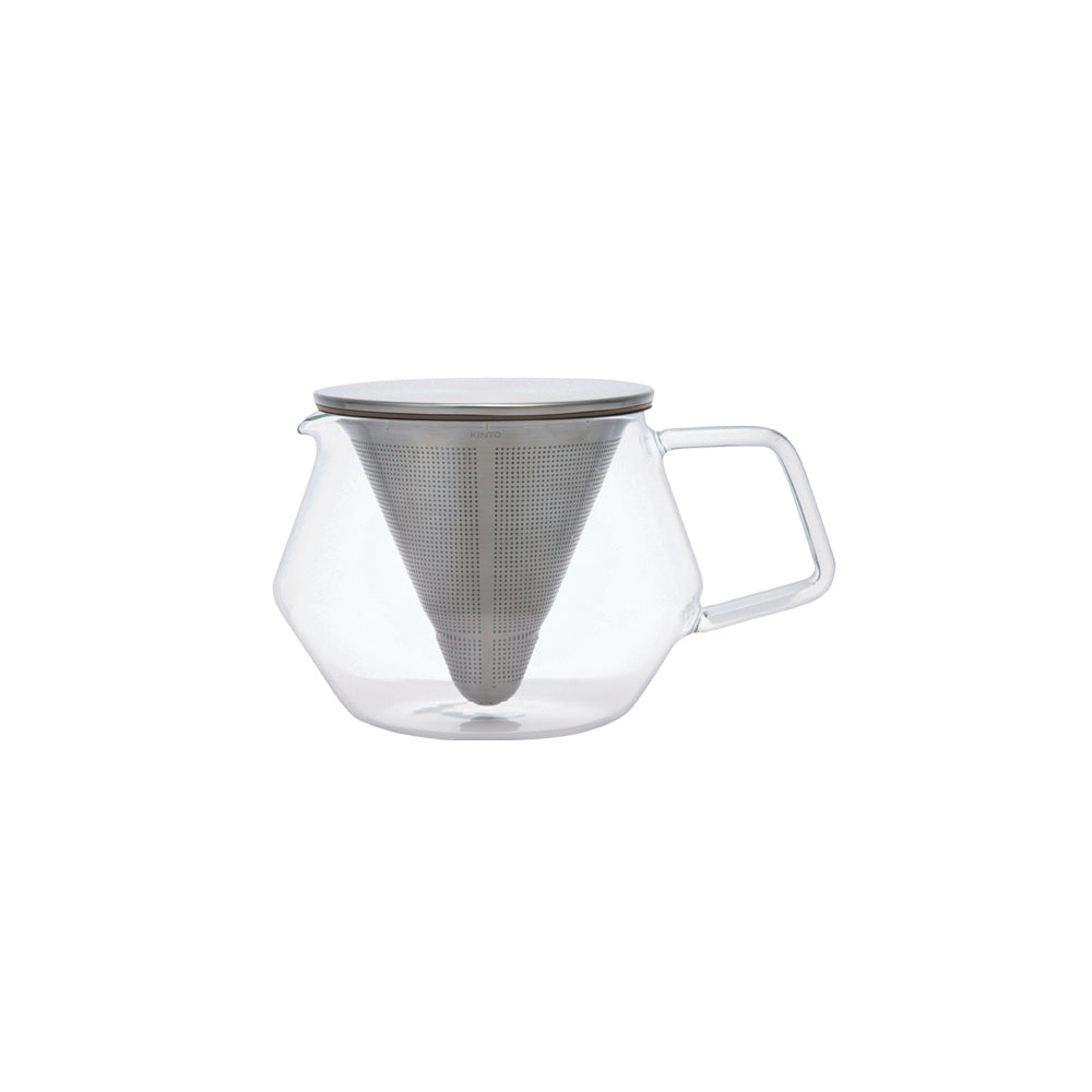 Kinto CARAT teapot 600ml gray-no-color 0