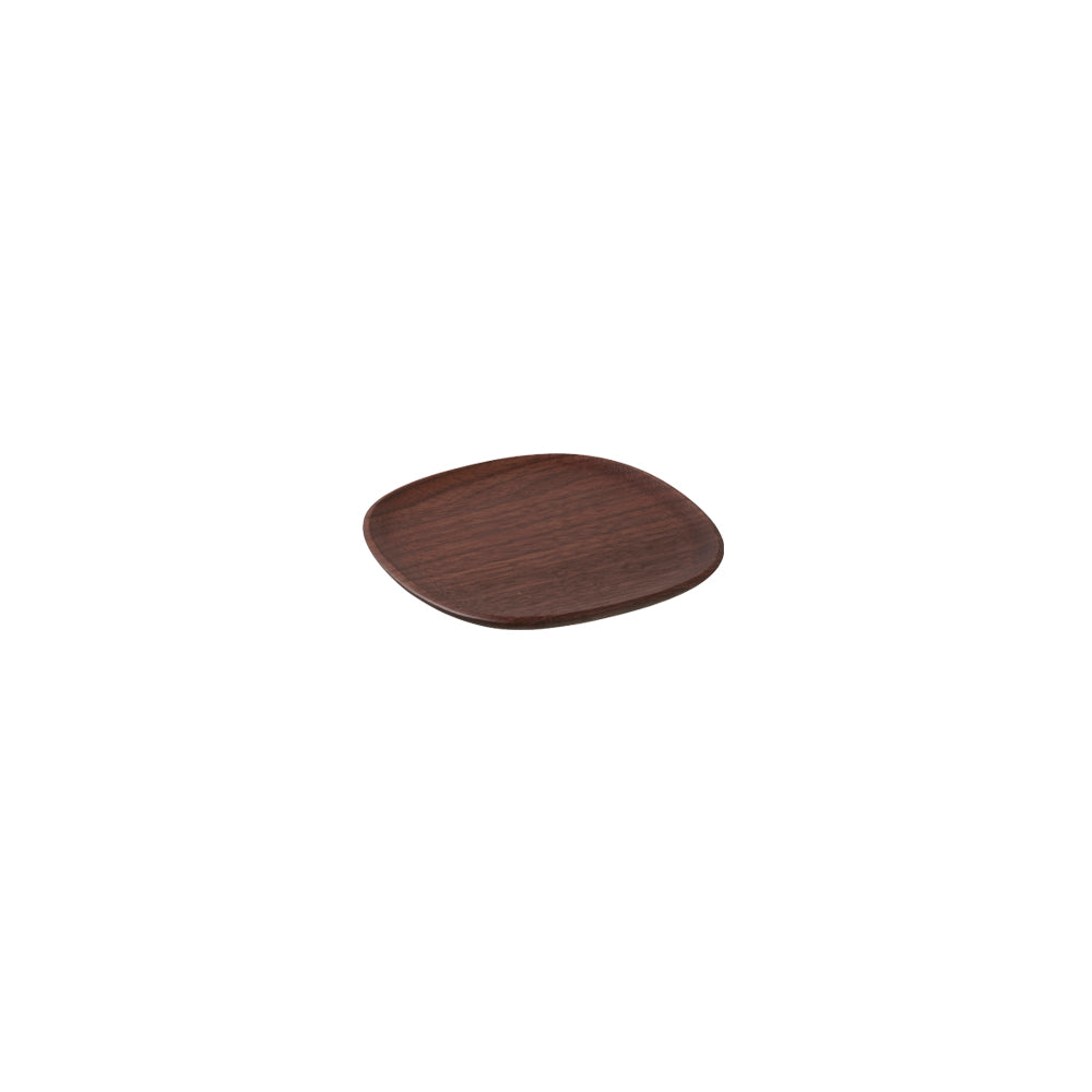 Kinto UNITEA coaster 100×100mm walnut 0