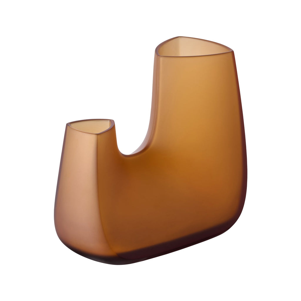 Kinto TRE vase 200x120x175mm  amber 0