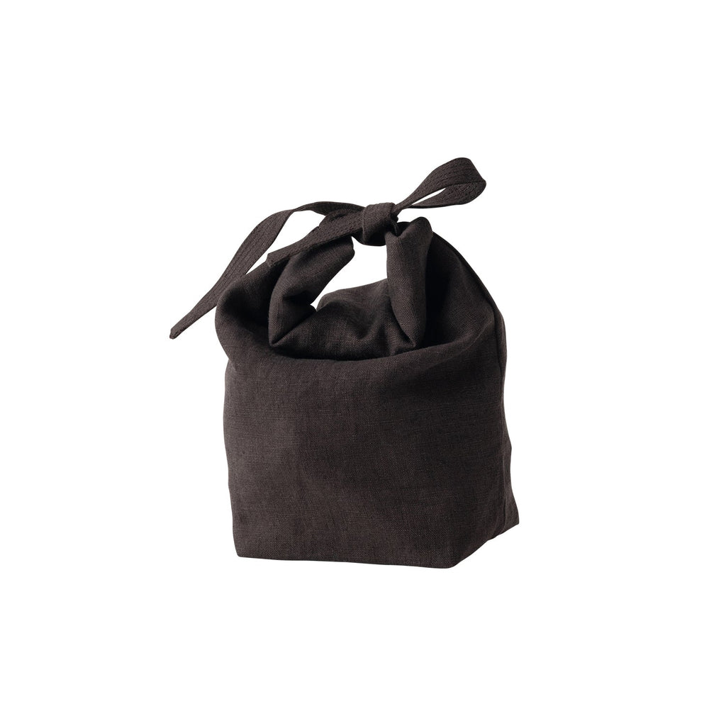 Kinto FUTO linen bread bag 110x90x240mm charcoal 0