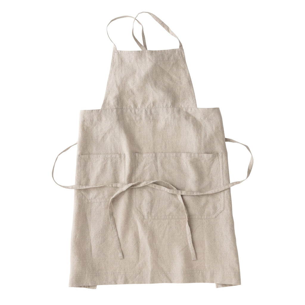 Kinto FUTO linen full apron natural 0