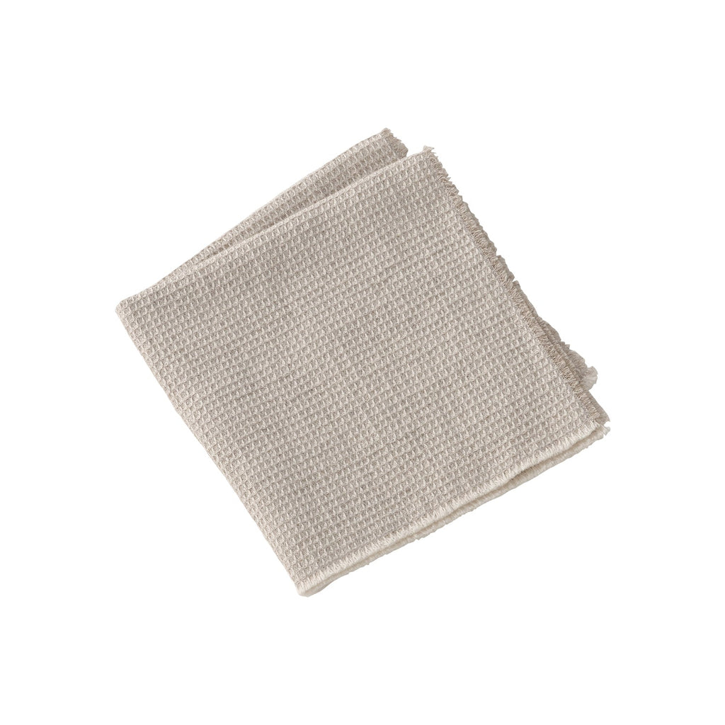 Kinto FUTO waffle face cloth 360x360mm natural 0
