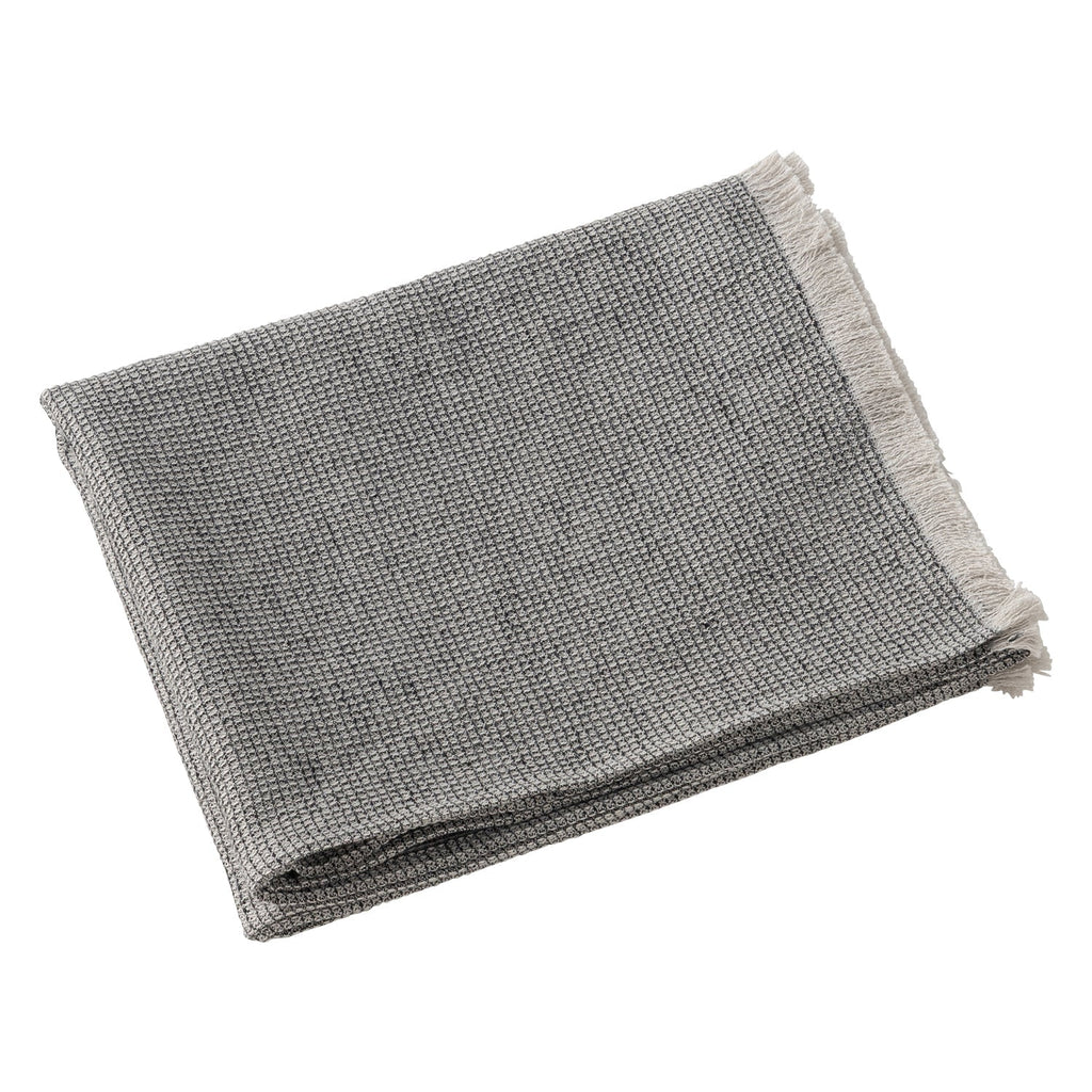 Kinto FUTO waffle small bath towel 1180x540mm gray 0