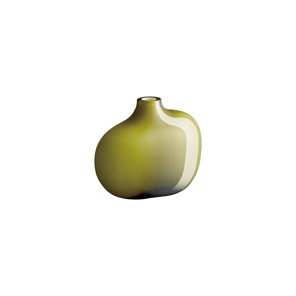 Kinto SACCO vase glass 01 green 0