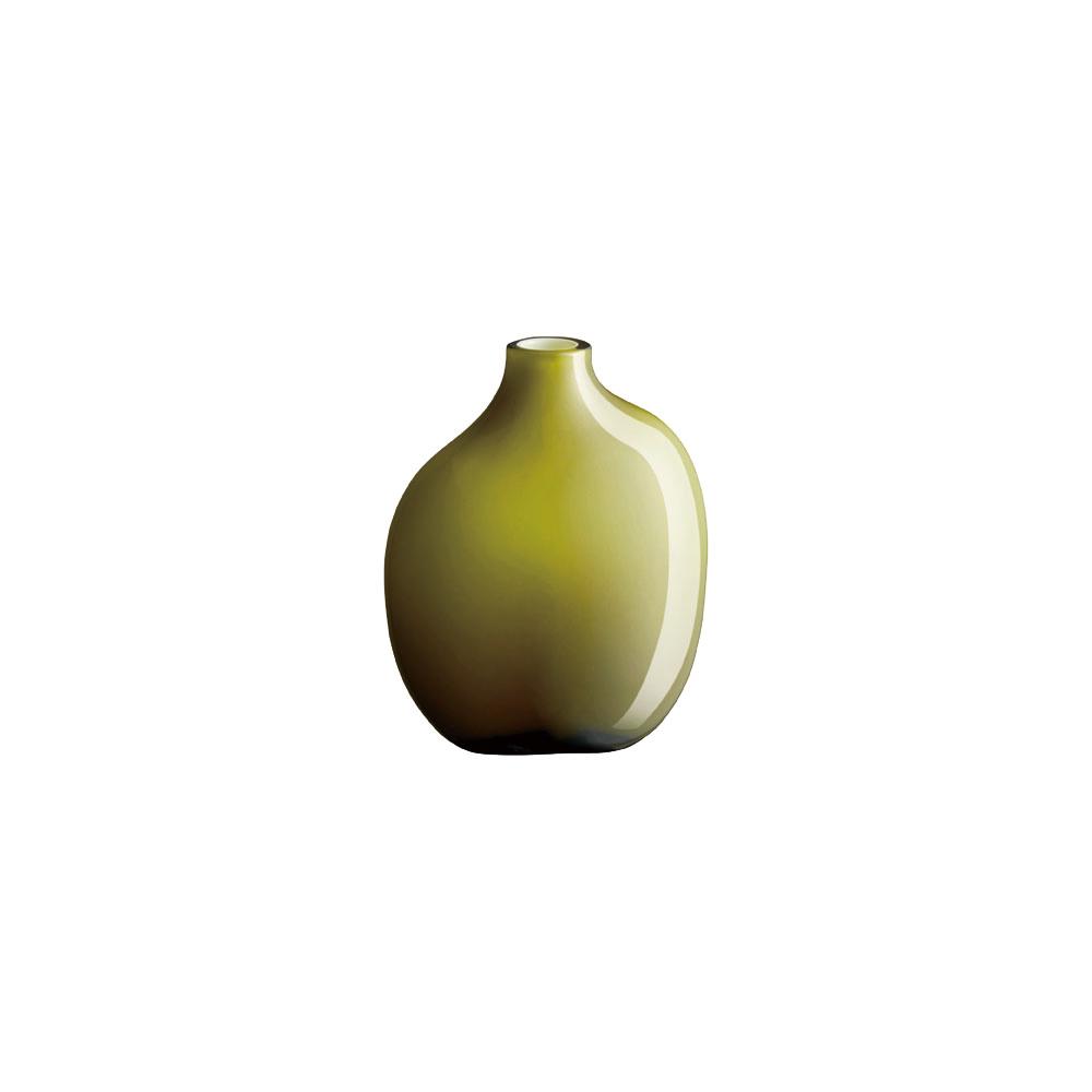 Kinto SACCO vase glass 02 green 0
