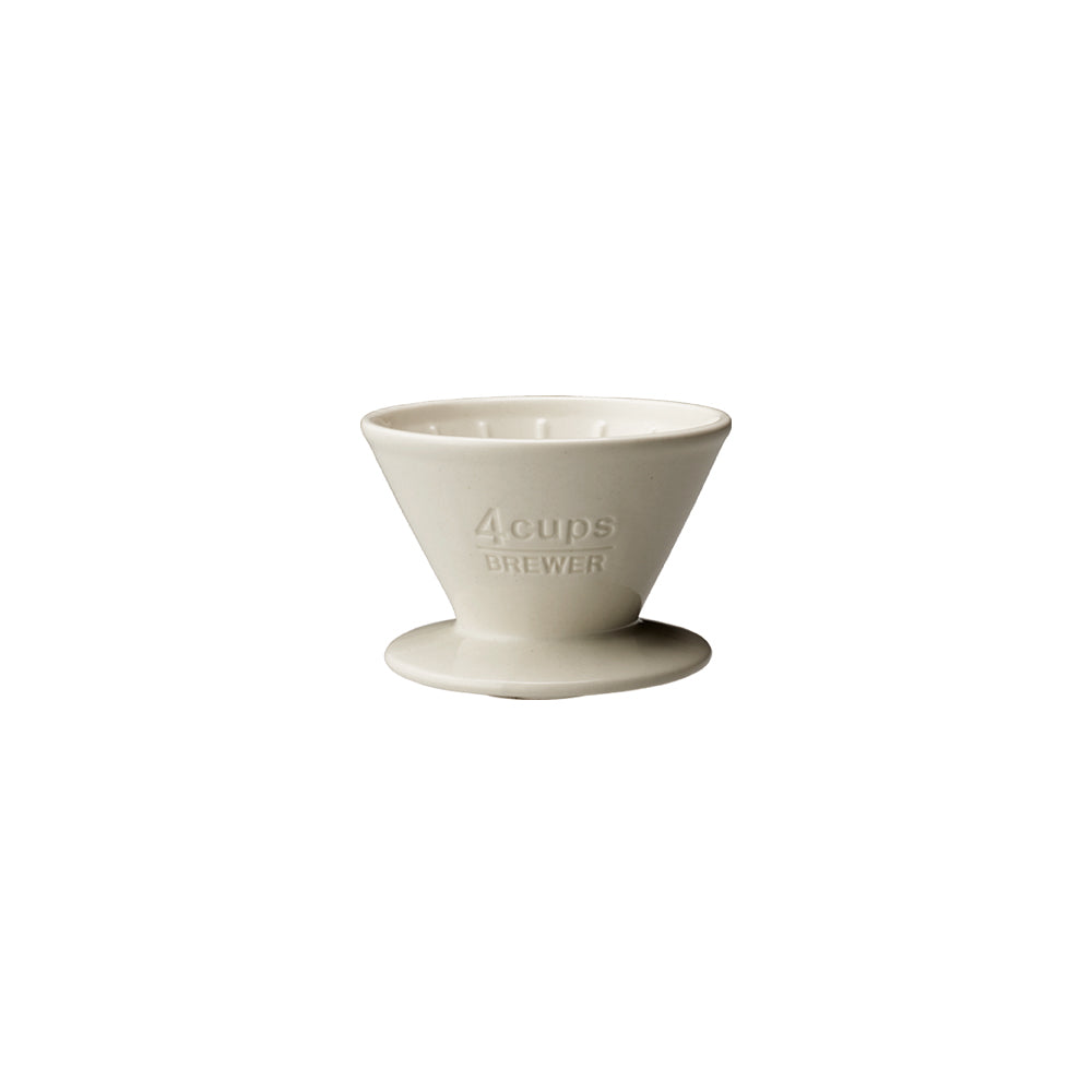 Kinto SCS brewer 4cups porcelain white 0