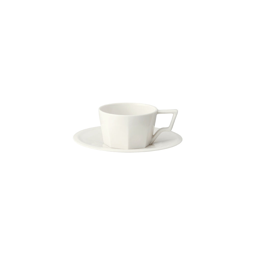 Kinto OCT cup & saucer 80ml white 0