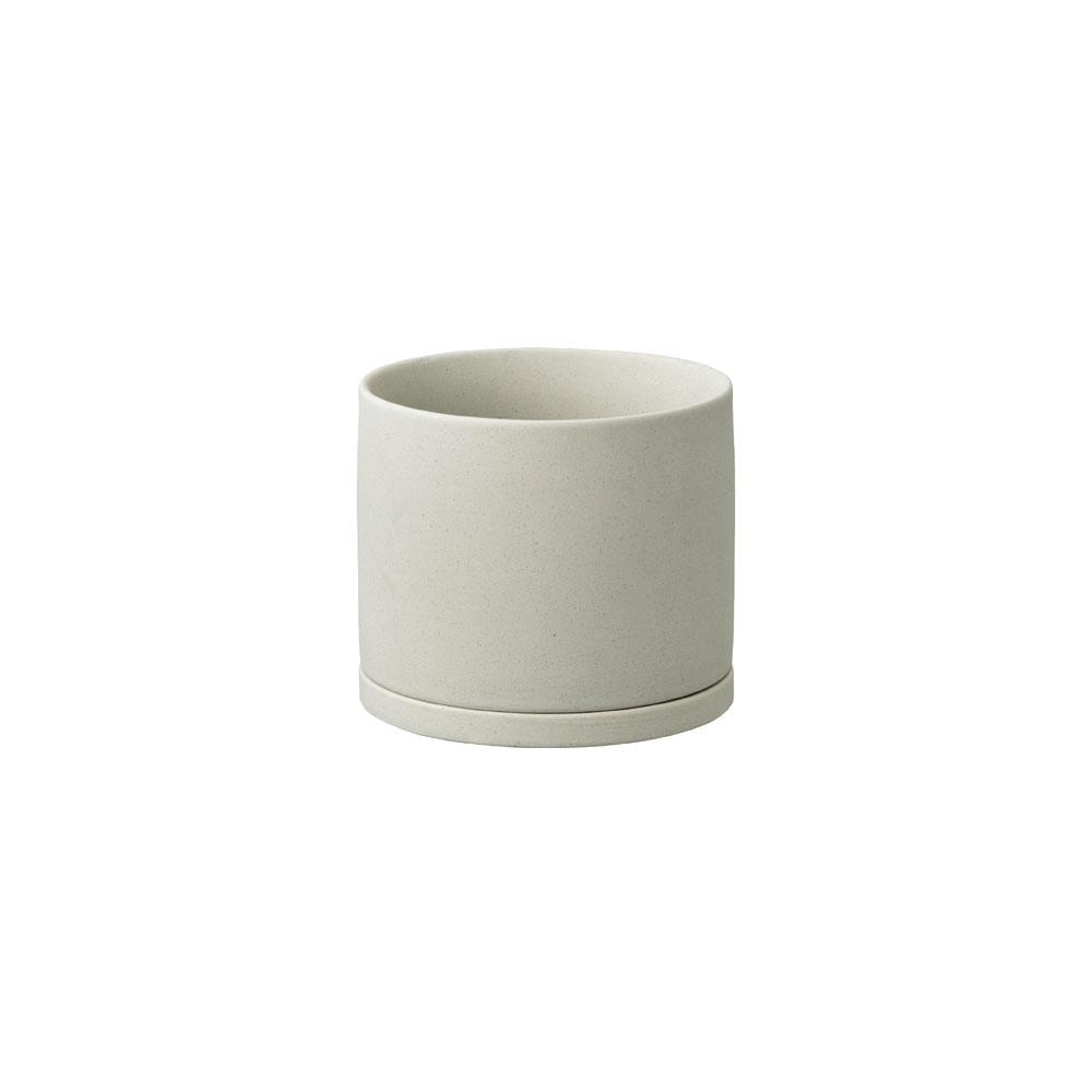 Kinto PLANT POT 191_ 105mm earth gray 0
