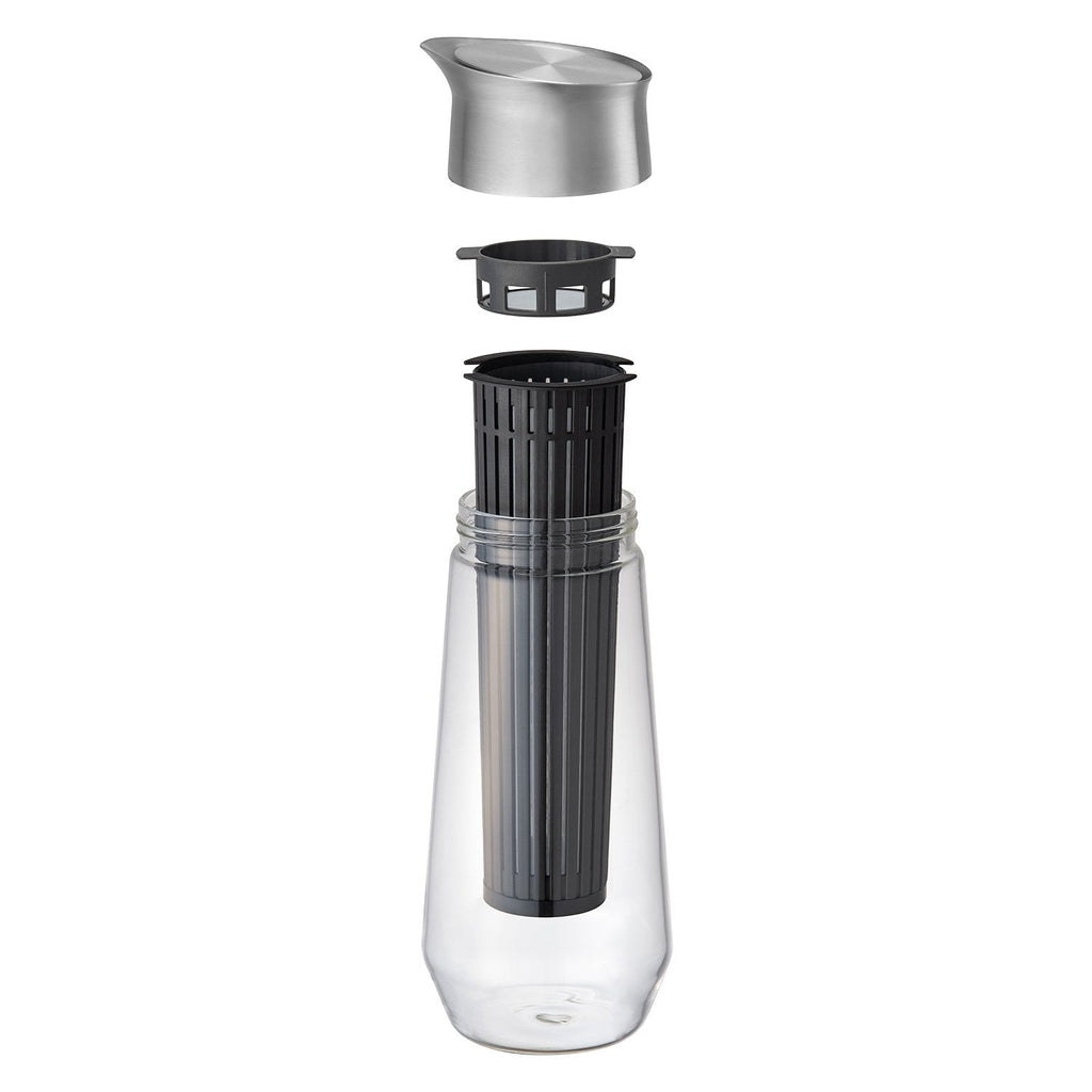 Kinto LUCE cold brew carafe 1L clear 2