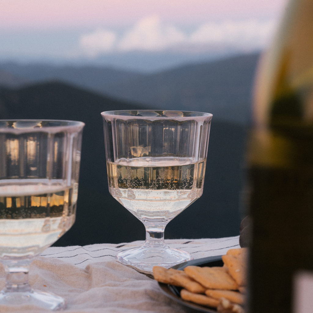 KINTO ALFRESCO WINE GLASS 250ML CLEAR