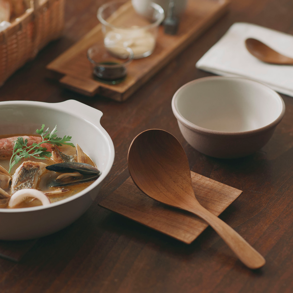Kinto BAUM ladle teak 2