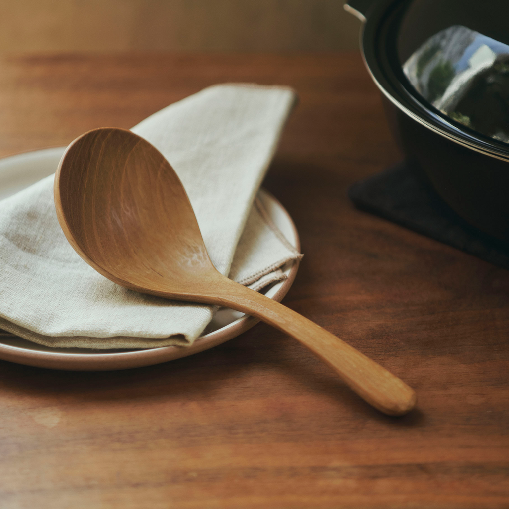 Kinto BAUM ladle teak 5