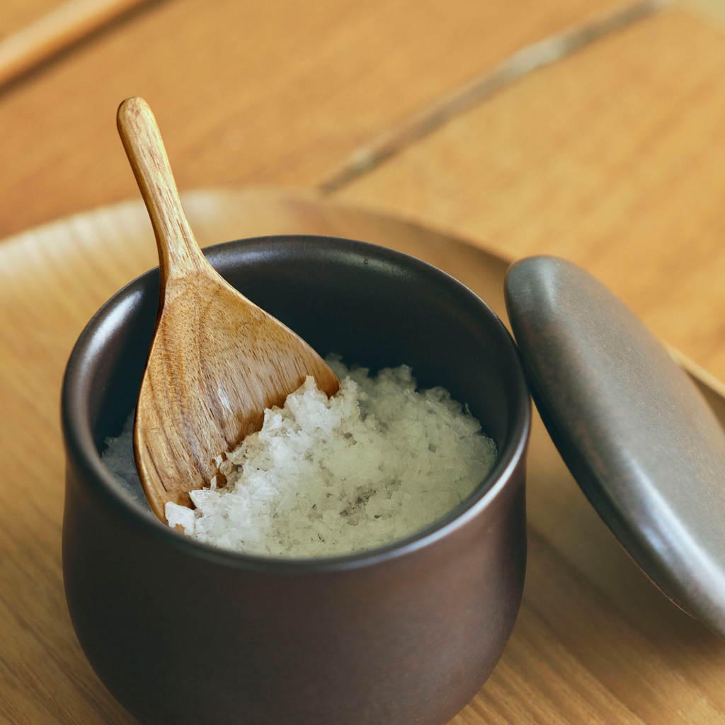 Kinto BAUM tea scoop teak 2