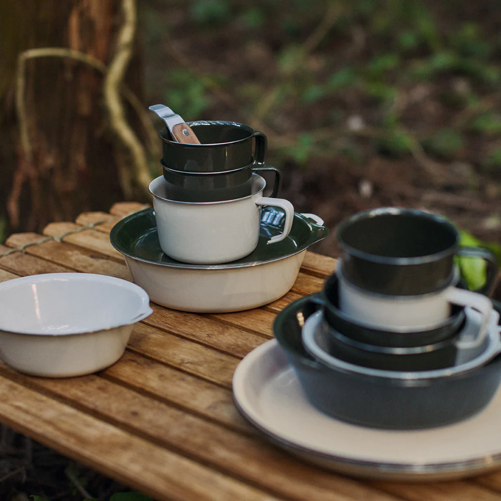 Kinto FORIS mug 360ml ash green 5