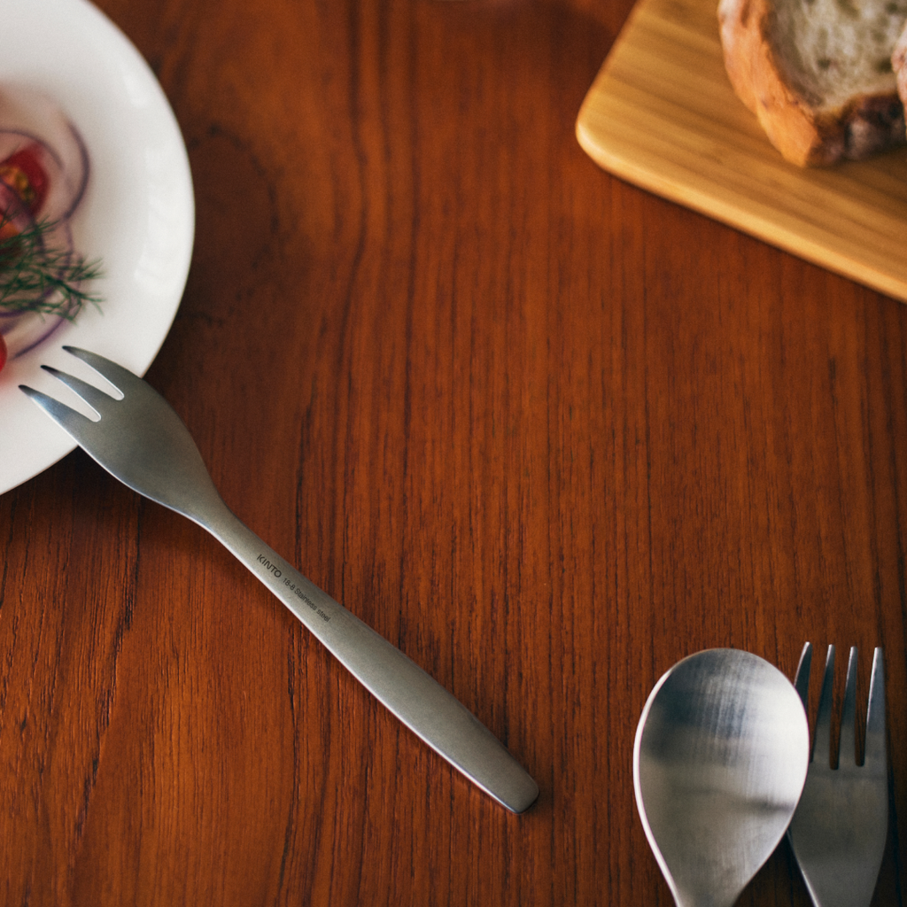 Kinto HIBI cutlery set stainless steel 3