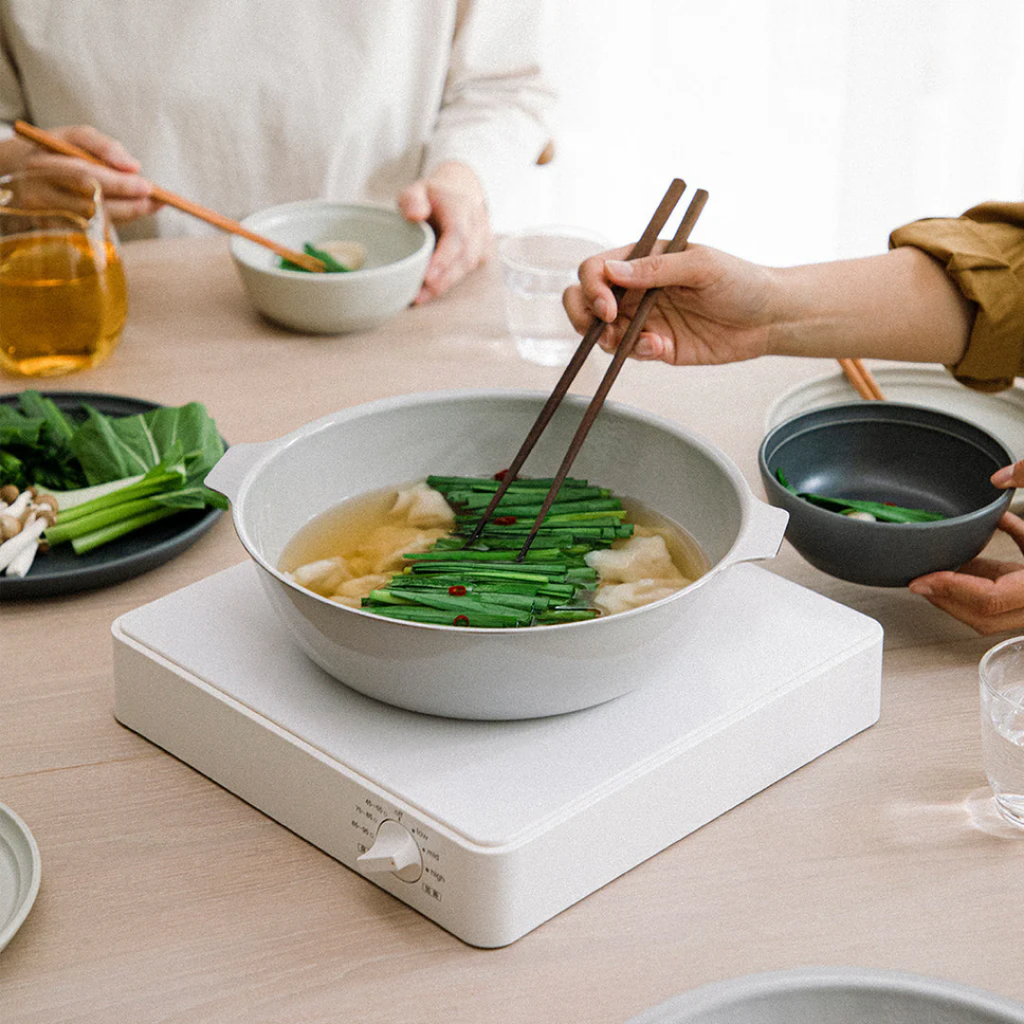 Kinto KAKOMI IH enamel pot 2L sand beige 3