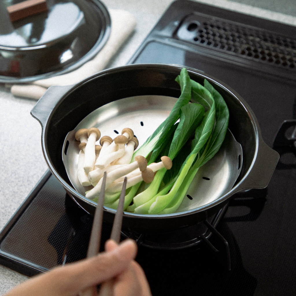 Kinto KAKOMI steam plate 180mm stainless steel 2