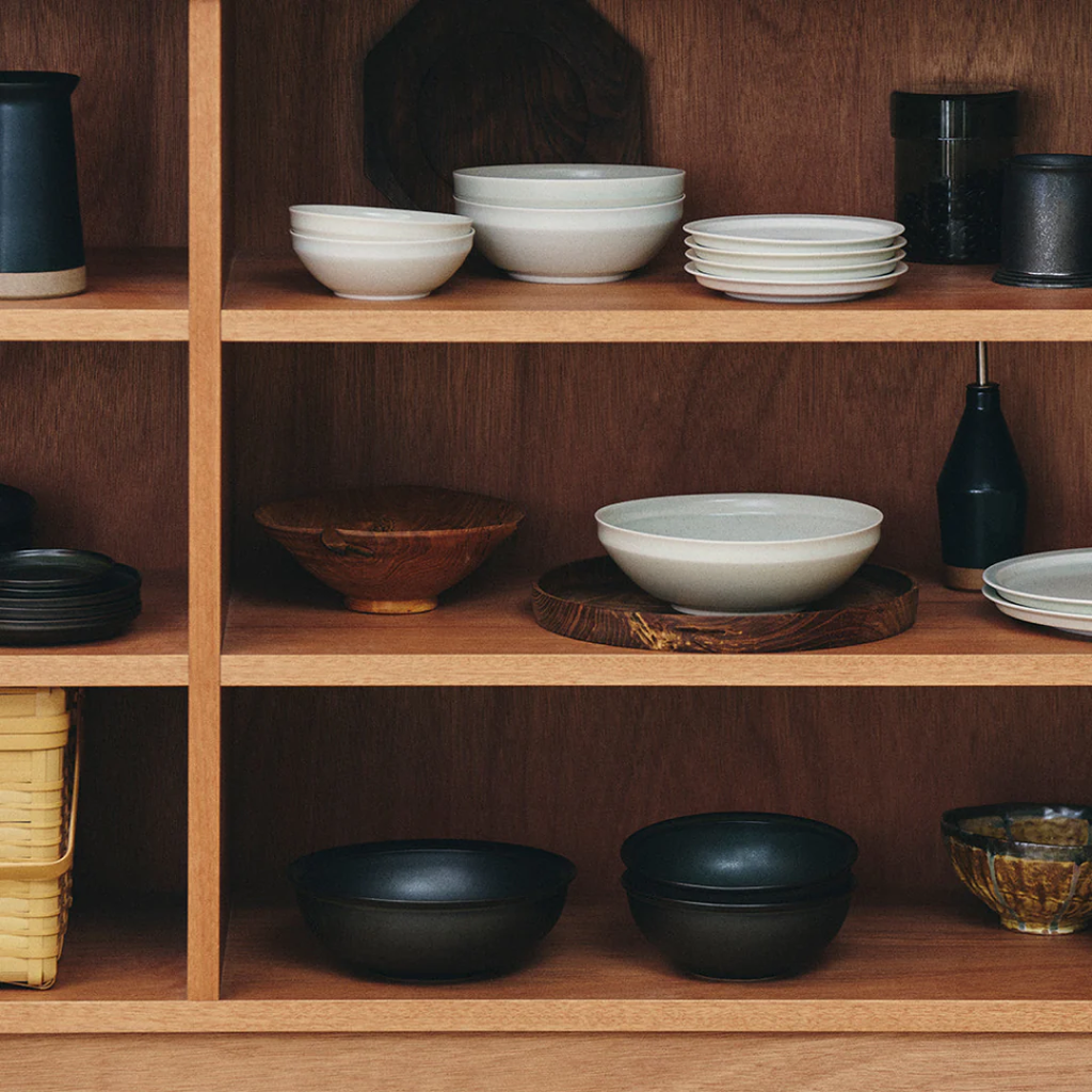 Kinto LIN bowl 180mm earth gray 3