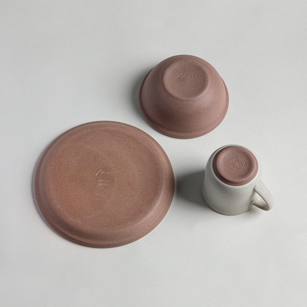 Kinto MUI plate 160mm sand beige 5