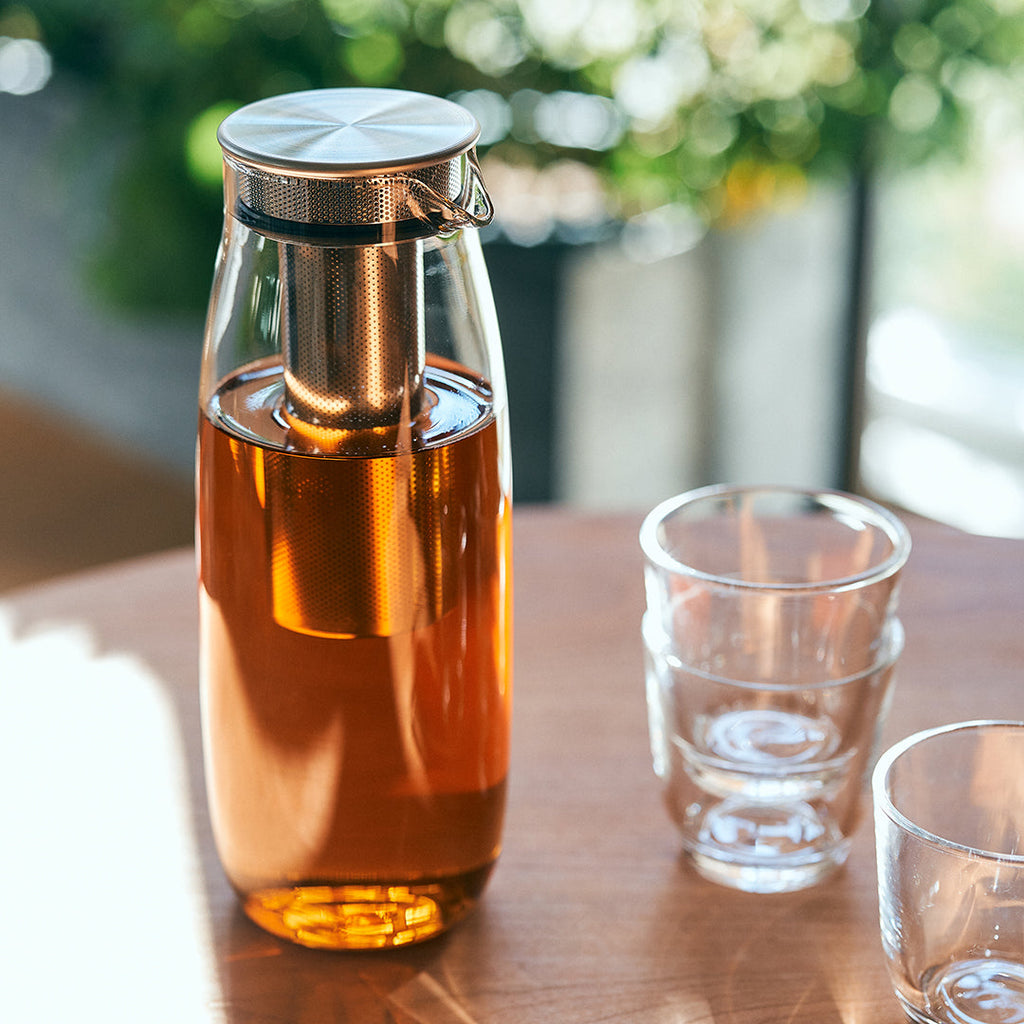 Kinto UNITEA cold brew carafe 1.1L clear 2