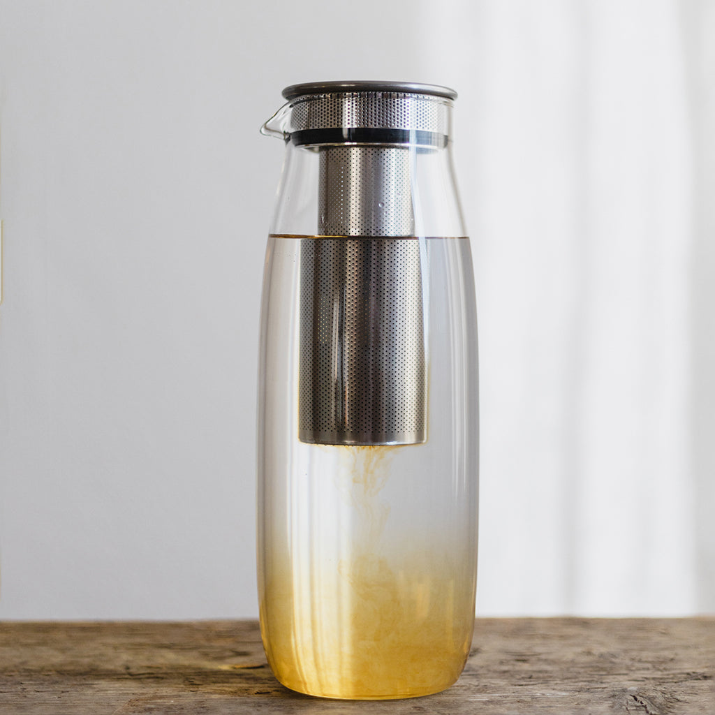 Kinto UNITEA cold brew carafe 1.1L clear 4