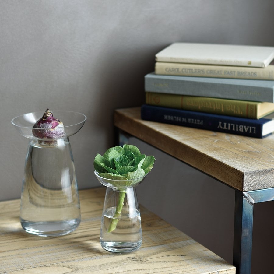 KINTO AQUA CULTURE VASE 120MM CLEAR