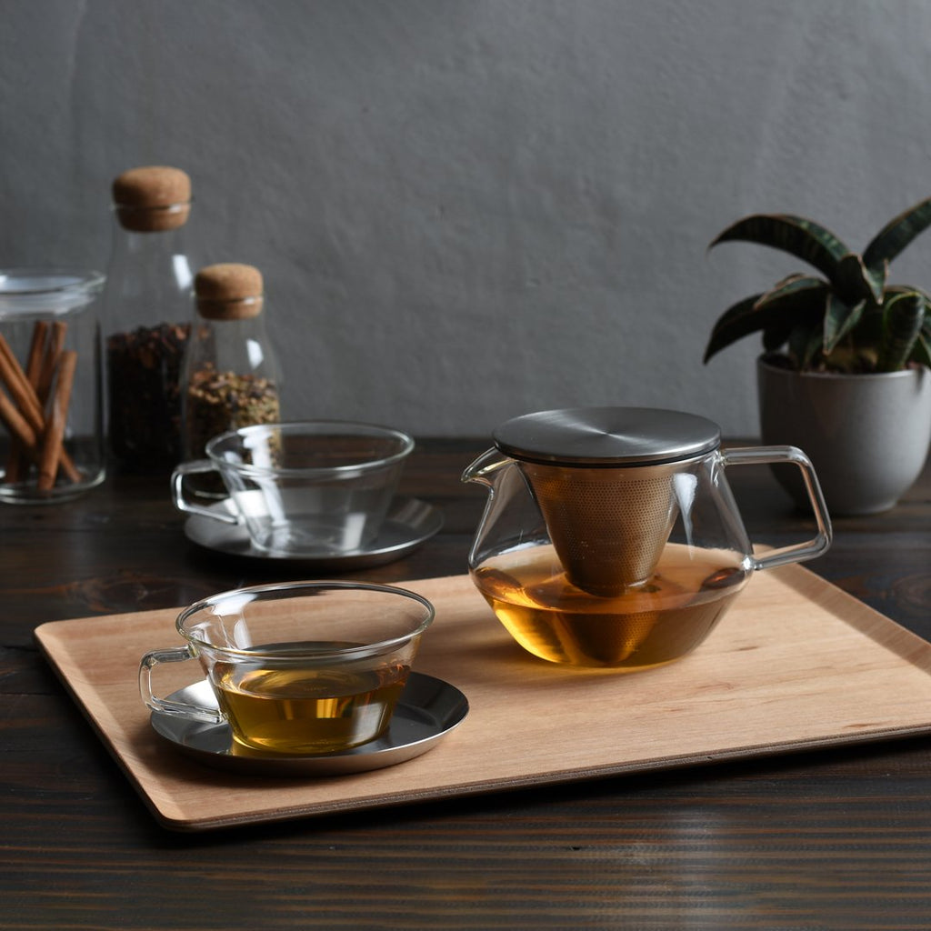 KINTO CARAT TEAPOT 850ML GRAY-NO-COLOR