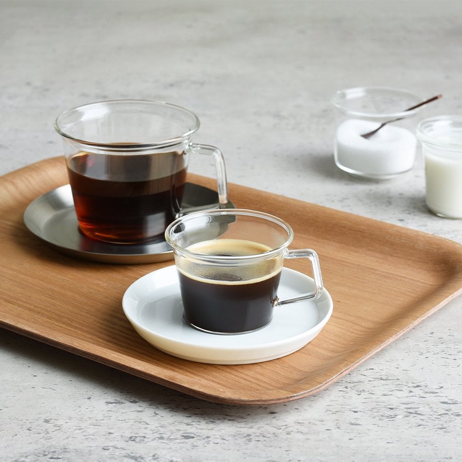 KINTO CAST ESPRESSO CUP 90ML CLEAR
