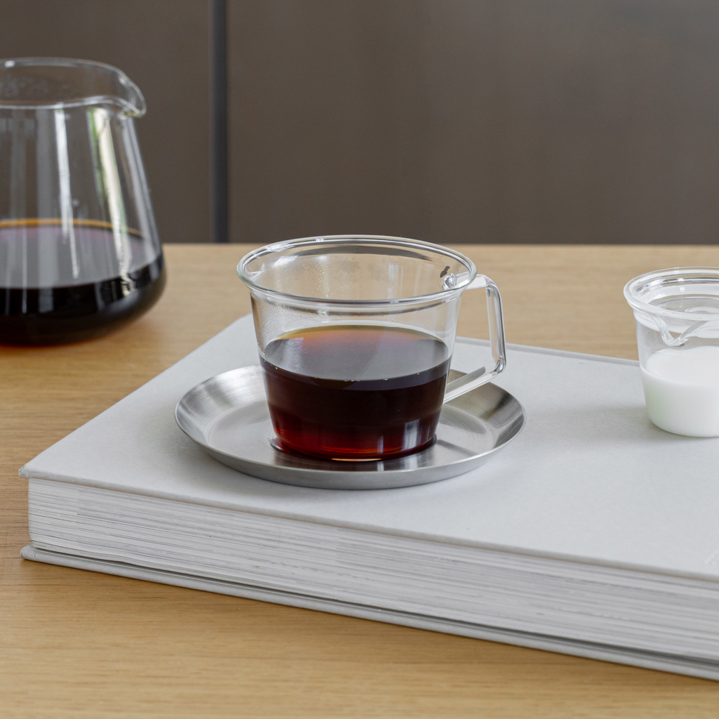 Kinto CAST coffee cup 220ml clear 1