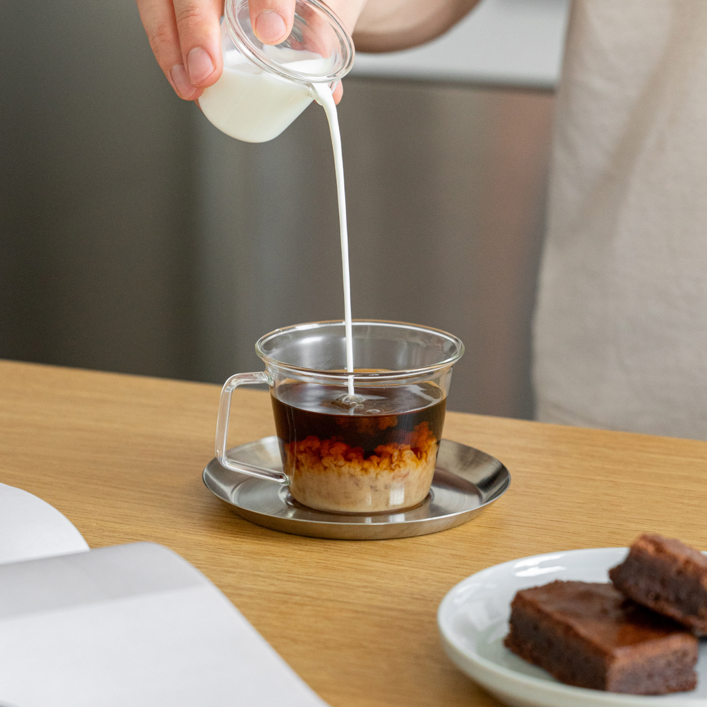 Kinto CAST coffee cup 220ml clear 3