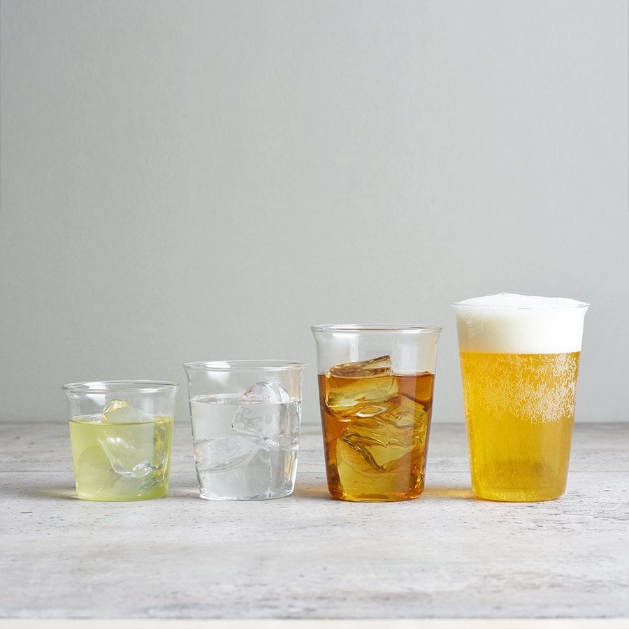 KINTO CAST WATER GLASS 250ML CLEAR