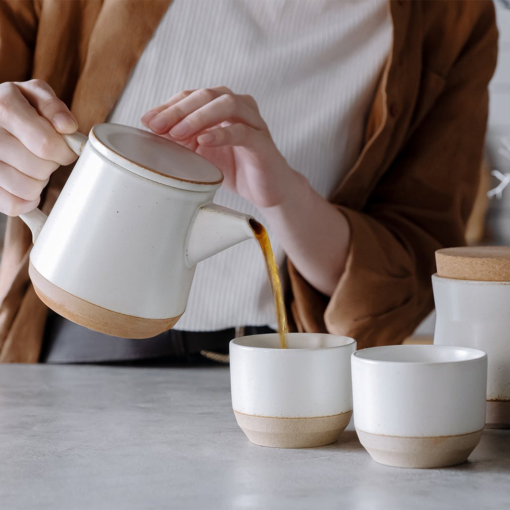 KINTO CLK-151 TEAPOT 500ML WHITE