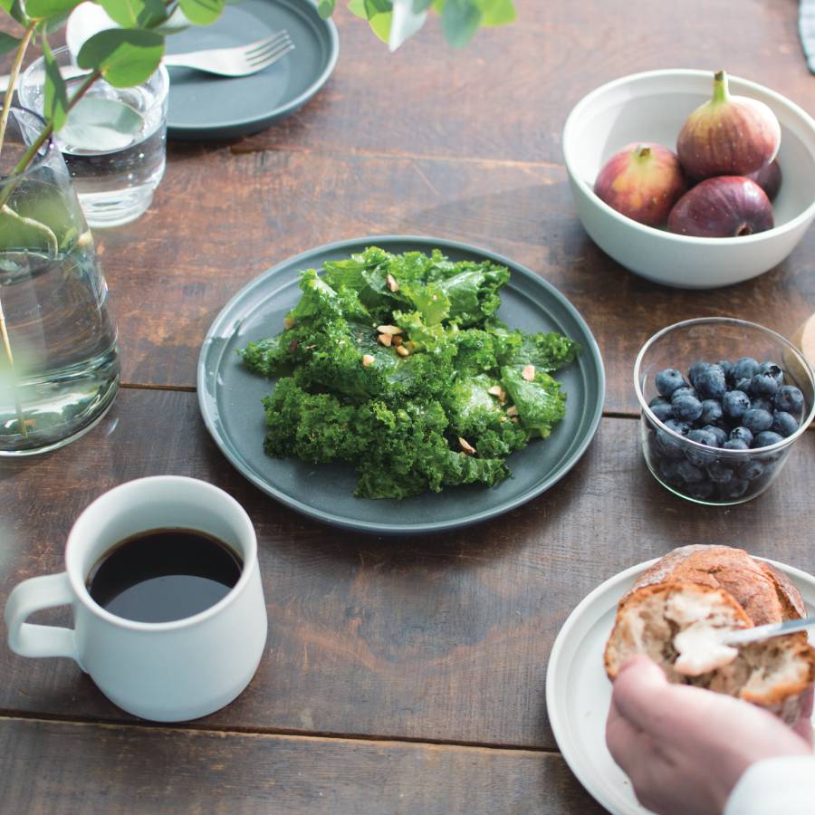 KINTO FOG PLATE 200MM DARK GRAY