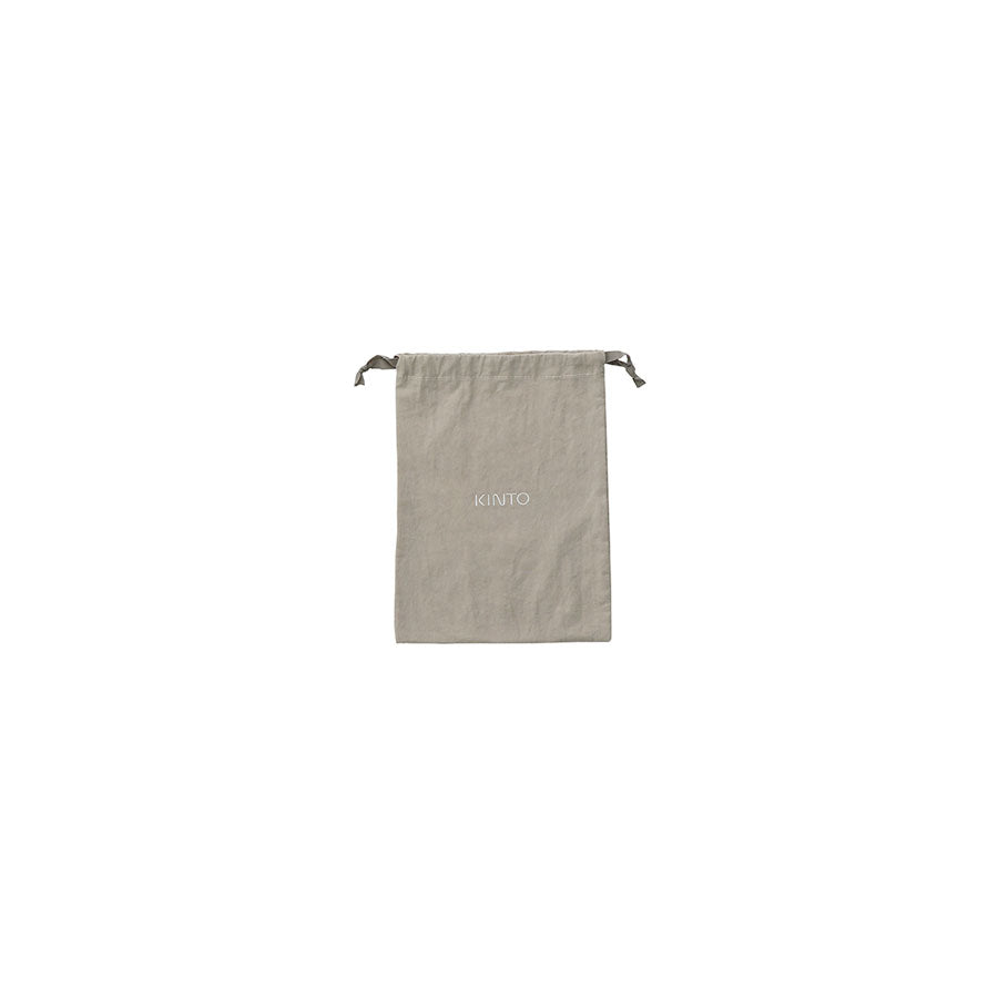 Kinto KINTO gift bag 200x280mm cotton gray 0