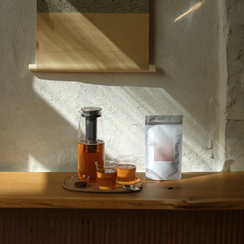 Kinto Cold Brew Tea Bundle: UNITEA Carafe + io いほ Hojicha Tea Default Title 1