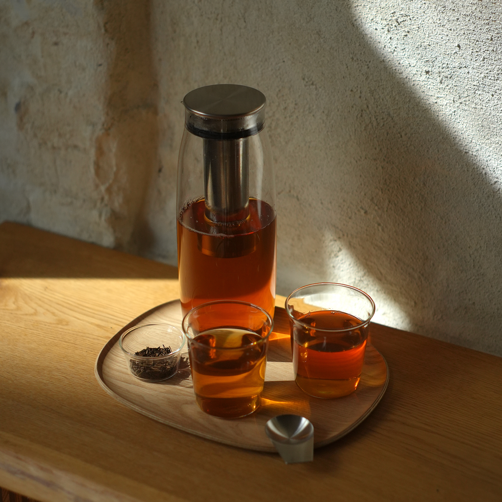 Kinto Cold Brew Tea Bundle: UNITEA Carafe + io いほ Hojicha Tea Default Title 6
