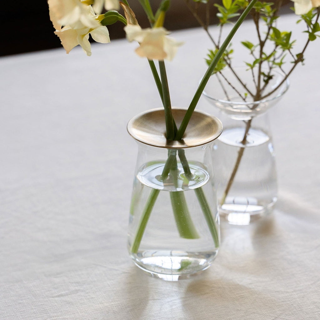 KINTO LUNA VASE 80X130MM CLEAR