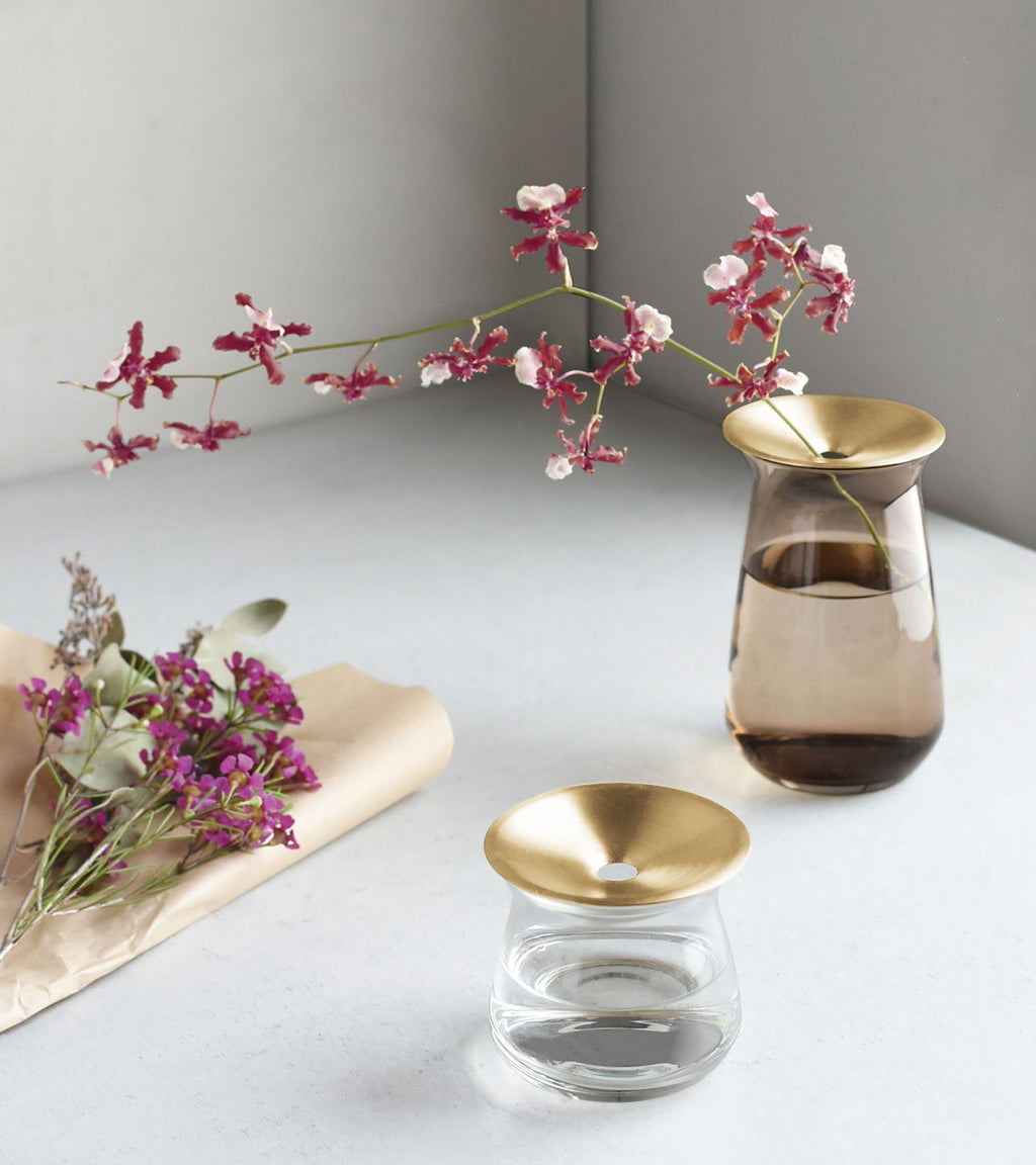 Kinto LUNA vase 80x70mm clear 2