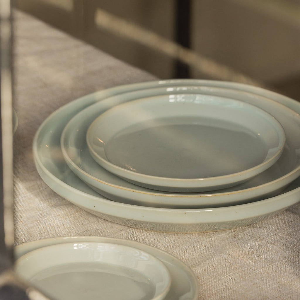 Kinto RIM plate 240mm earth gray 2