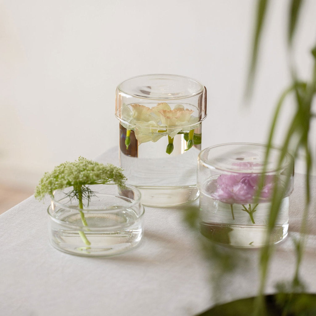 Kinto SCHALE glass case 100x130mm clear 4